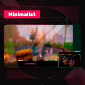 Minimalist Animated Stream Overlay